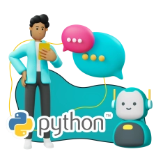 Умный чат-бот на Python на Telegram - КИБЕРшкола программирования для детей, компьютерные курсы для школьников, начинающих и подростков - KIBERone г. Сибай