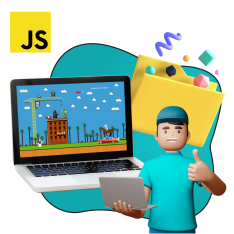 Программирование на JavaScript. Учимся создавать игры! - КИБЕРшкола программирования для детей, компьютерные курсы для школьников, начинающих и подростков - KIBERone г. Сибай