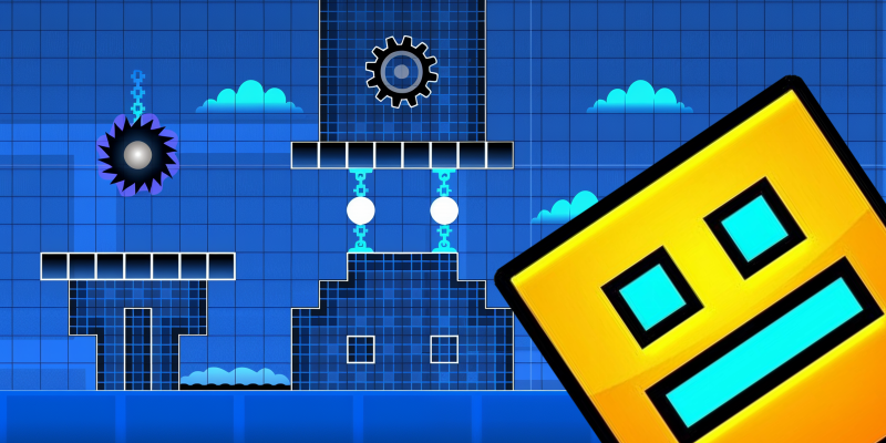 Свой Geometry Dash: создаём игру из детства родителей - КИБЕРшкола программирования для детей, компьютерные курсы для школьников, начинающих и подростков - KIBERone г. Сибай